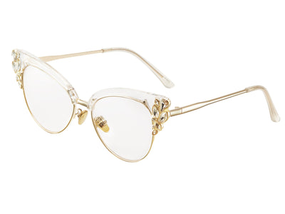 Bling Cat Eye Glasses