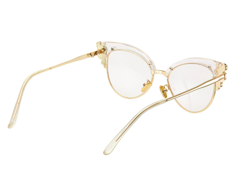 Bling Cat Eye Glasses