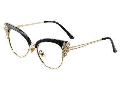 Bling Cat Eye Glasses