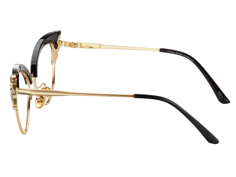 Bling Cat Eye Glasses