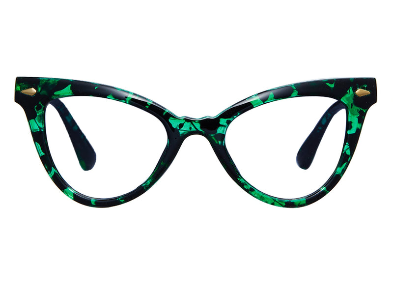 Forest Cat Eye Glasses