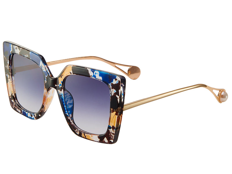 Petal Rectangle Sunglasses