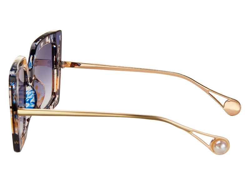 Petal Rectangle Sunglasses