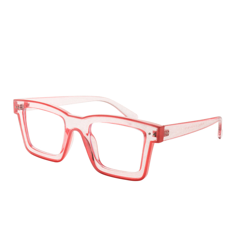 Emmalynn Rectangle Full frame Acetate Eyeglasses