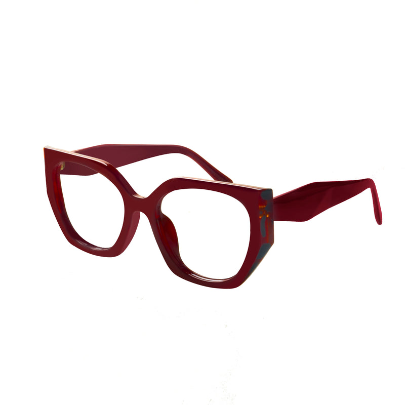 Suzanne Acetate Rectangle Glasses