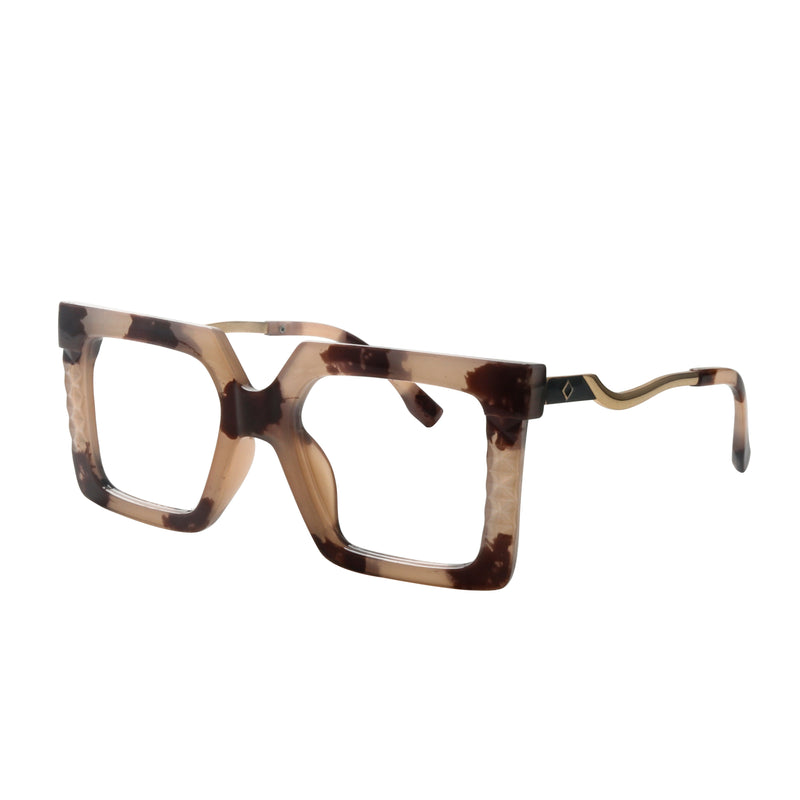 Yolanda Acetate Rectangle Glasses