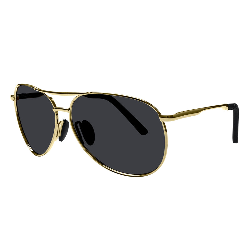 Quentin Anti Glare Avaitor Sunglasses