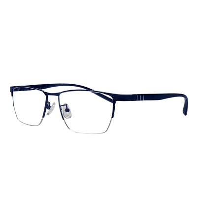 Jasper Rectangle Rimless Glasses