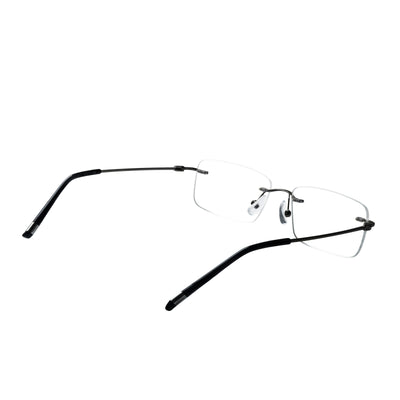 Nicholas Rectangle Rimless Glasses
