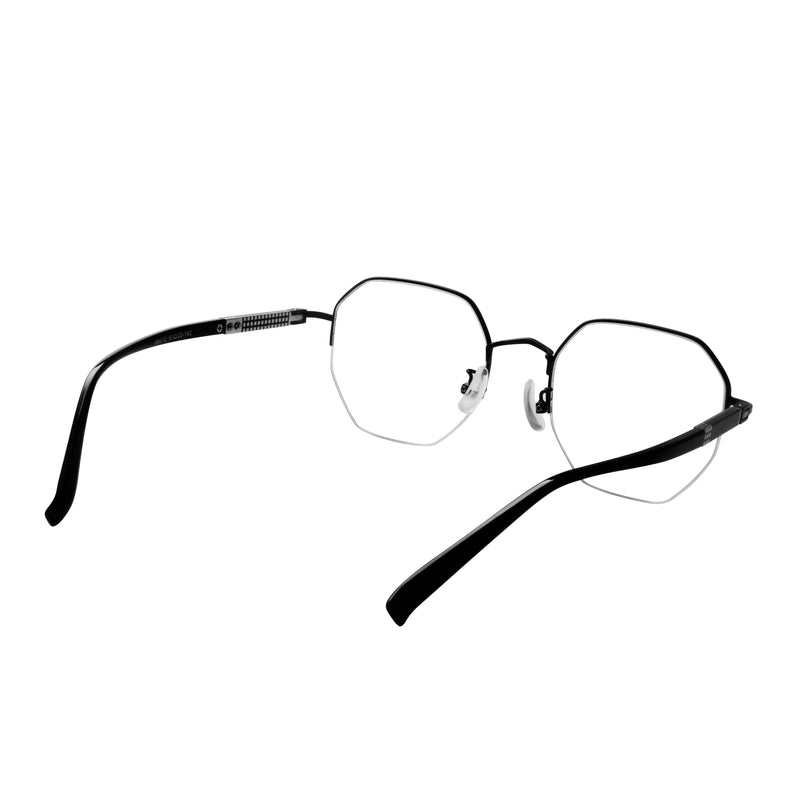 Beau Geometric Half-rim  Glasses