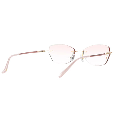 Jedidiah Geometric Rimeless Glasses