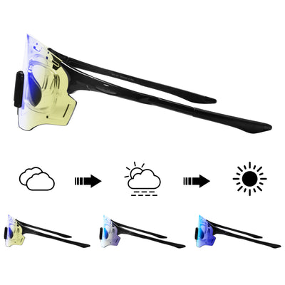 Rome Rectangle Acetate Prescription Cycling Sport Sunglasses Kit