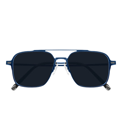 Beckham Acetate Rectangle Magnetic Clip on Glasses