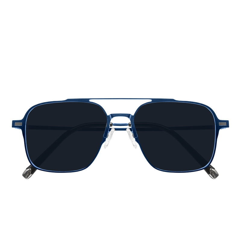 Beckham Acetate Rectangle Magnetic Clip on Glasses