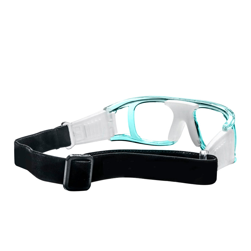 Nikolas Rectangle Acetate Basketball Glasses