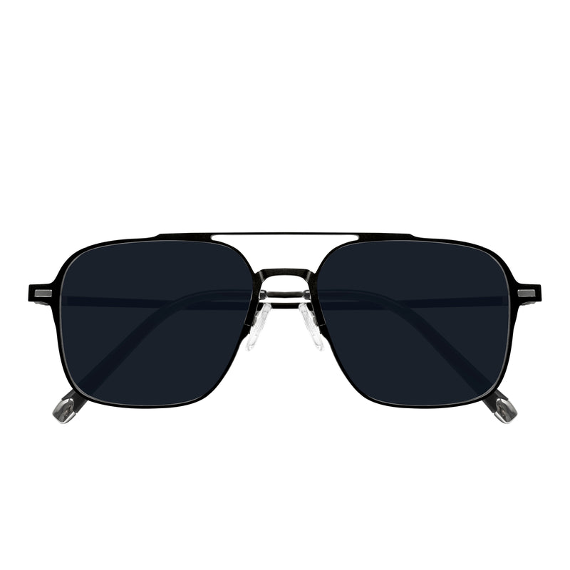Beckham Acetate Rectangle Magnetic Clip on Glasses