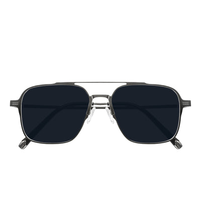 Beckham Acetate Rectangle Magnetic Clip on Glasses