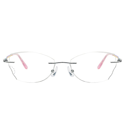 Jedidiah Geometric Rimeless Glasses