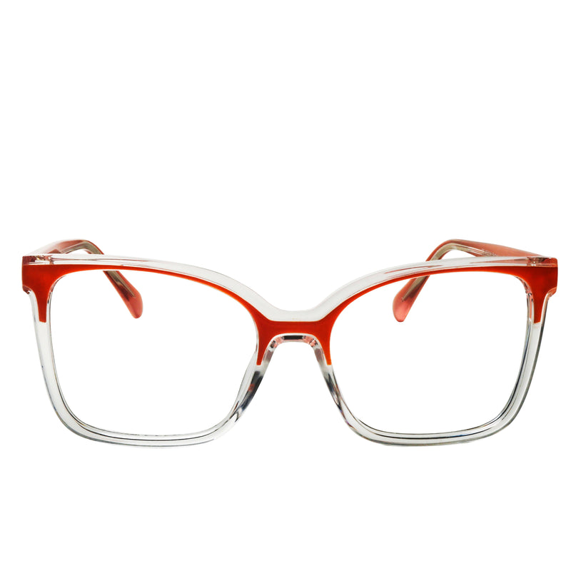 Emi Rectangle Full frame Acetate Eyeglasses