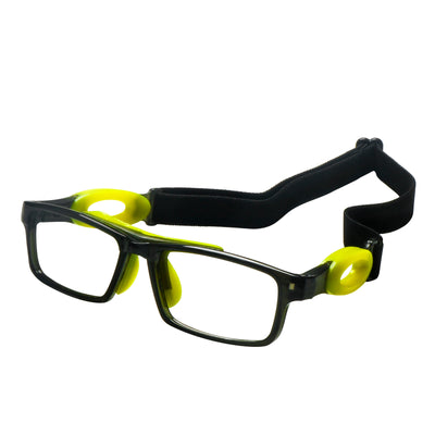 Nolan Rectangle Acetate Basketball Glasses