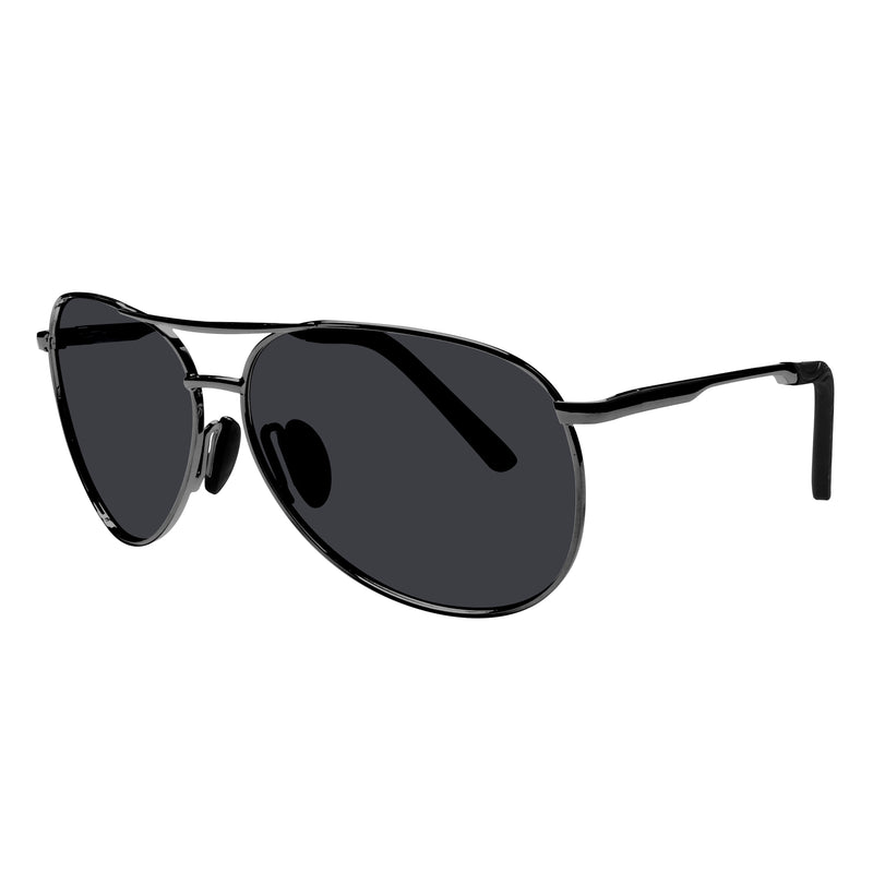 Quentin Anti Glare Avaitor Sunglasses