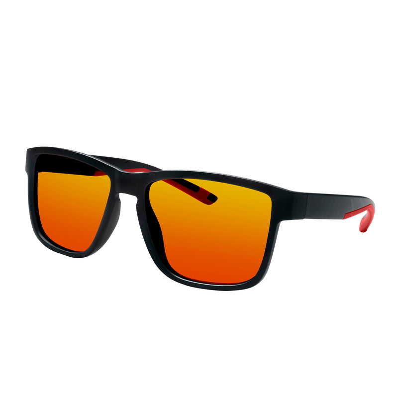 Derek Acetate Rectangle Sports Sunglasses