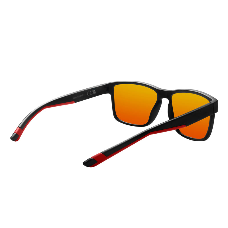Derek Acetate Rectangle Sports Sunglasses