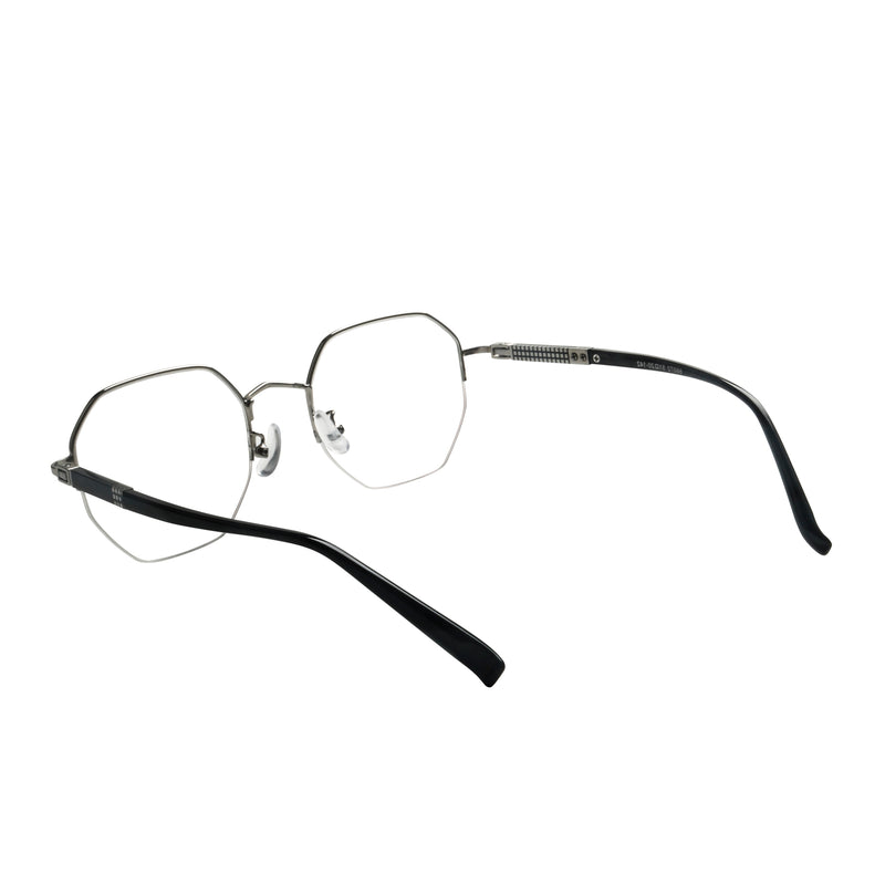 Beau Geometric Half-rim  Glasses
