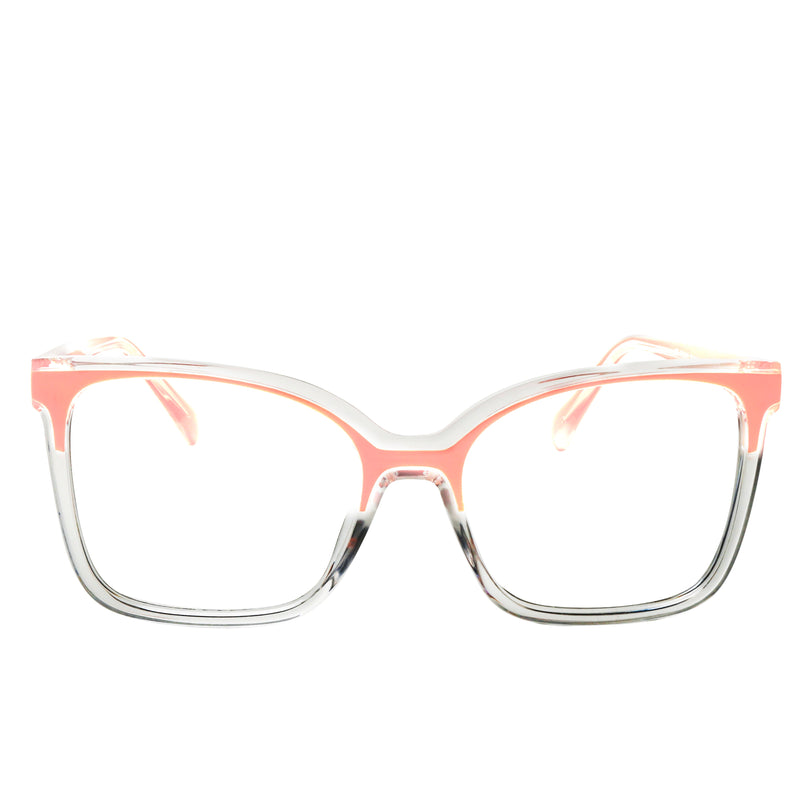 Emi Rectangle Full frame Acetate Eyeglasses