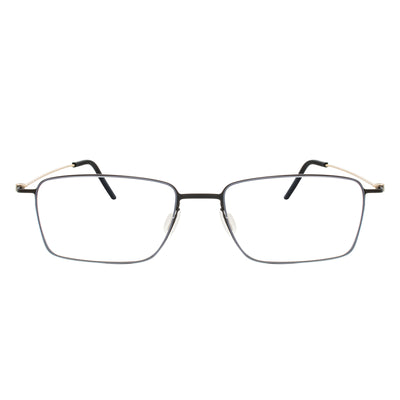 Fisher Rectangle Rimless Glasses