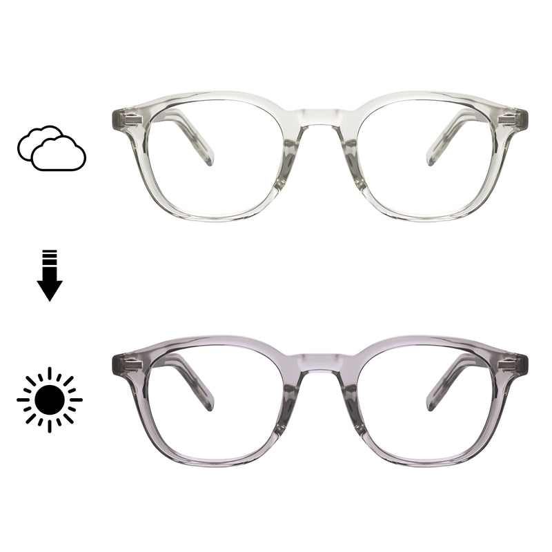 Galilea Rectangle Transition Eyeglasses