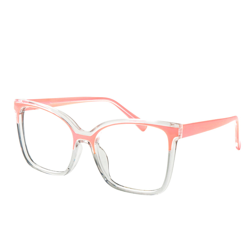 Emi Rectangle Full frame Acetate Eyeglasses