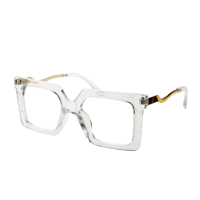 Yolanda Acetate Rectangle Glasses
