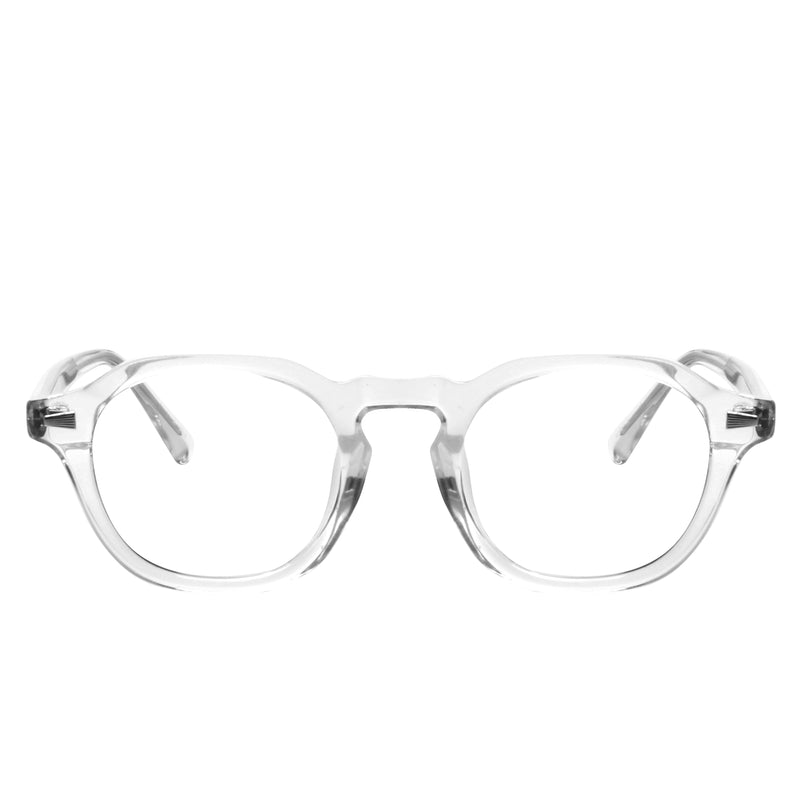 Roger Acetate Round Eyeglasses