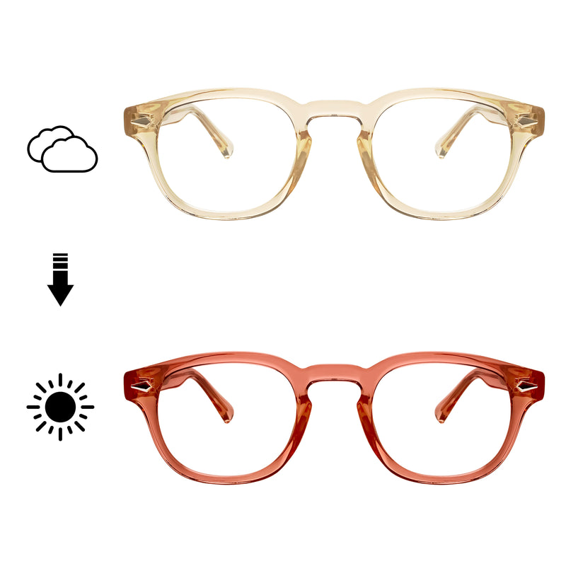 Ila Rectangle Transition Eyeglasses