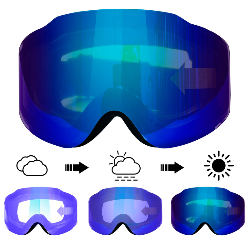 Ezra Prescription Photochromic Ski Goggles