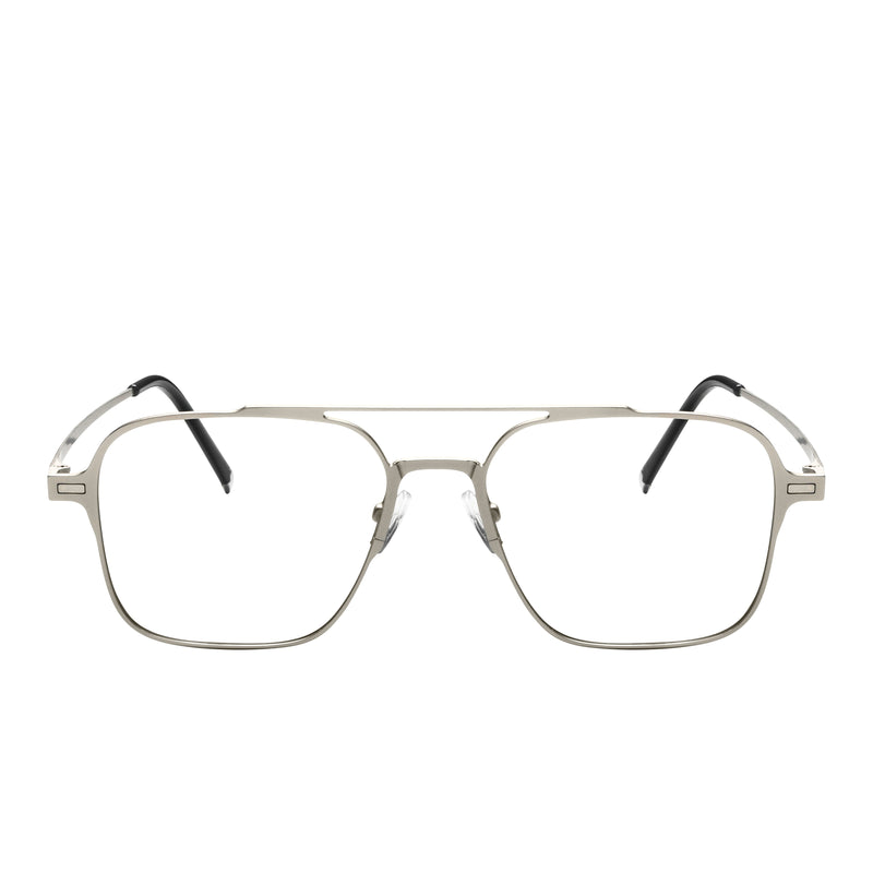 Beckham Acetate Rectangle Magnetic Clip on Glasses