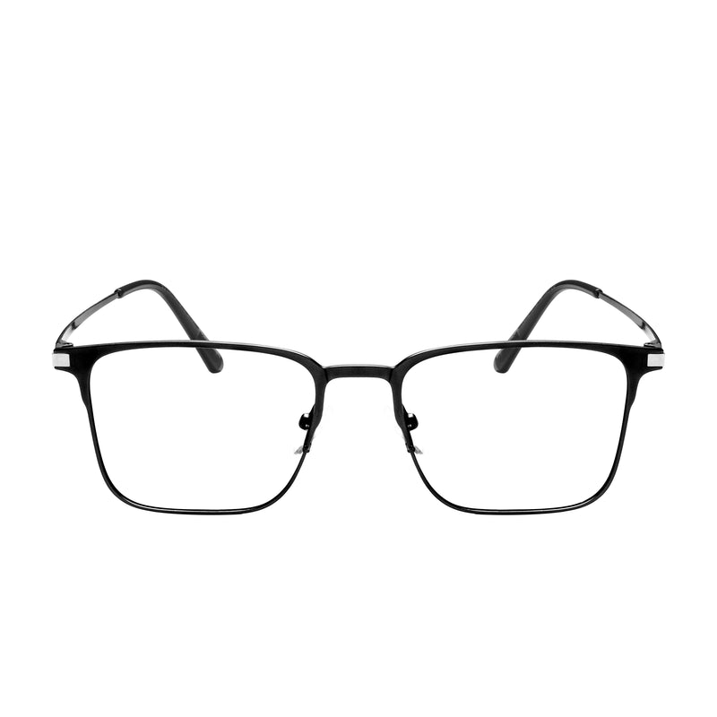 Oscar Acetate Rectangle Magnetic Clip on Glasses