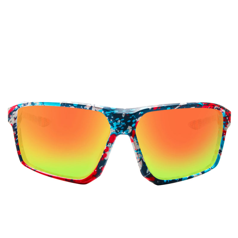 Chosen Rectangle Acetate Prescription Cycling Sport Sunglasses Kit