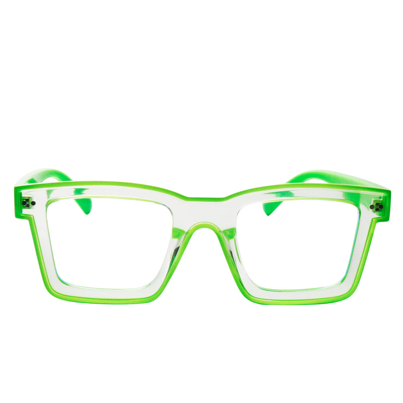 Emmalynn Rectangle Full frame Acetate Eyeglasses