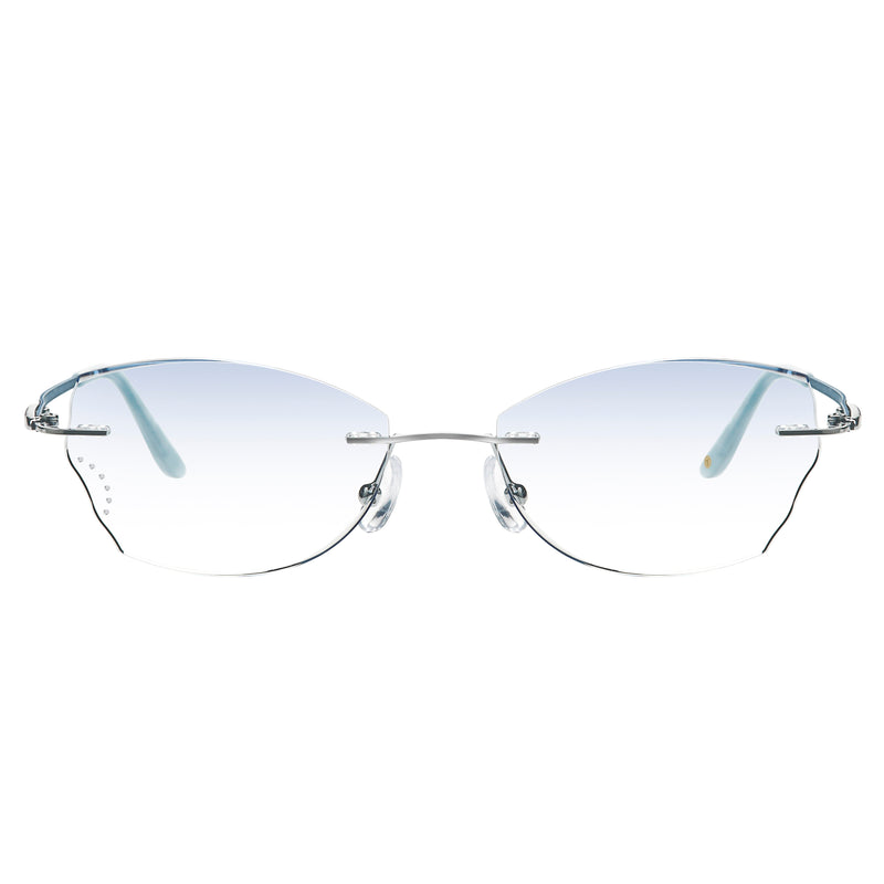 Jedidiah Geometric Rimeless Glasses