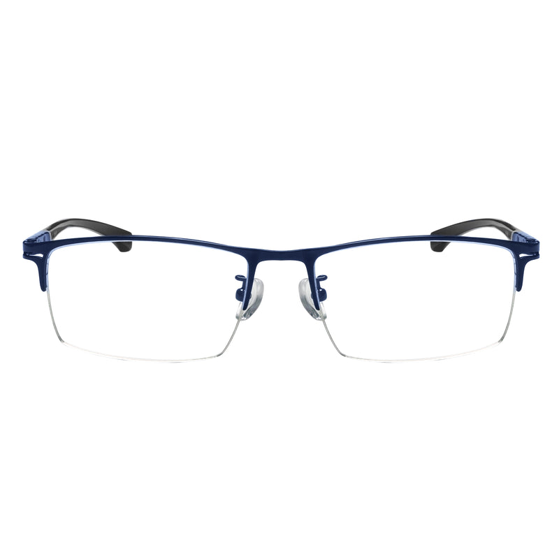 Kingston Rectangle Rimless Glasses