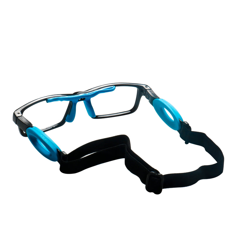 Nolan Rectangle Acetate Basketball Glasses