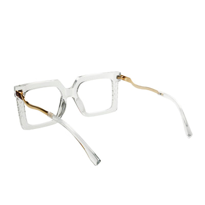 Yolanda Acetate Rectangle Glasses