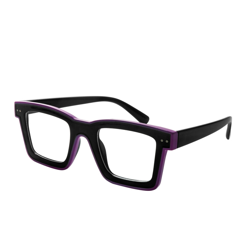 Emmalynn Rectangle Full frame Acetate Eyeglasses