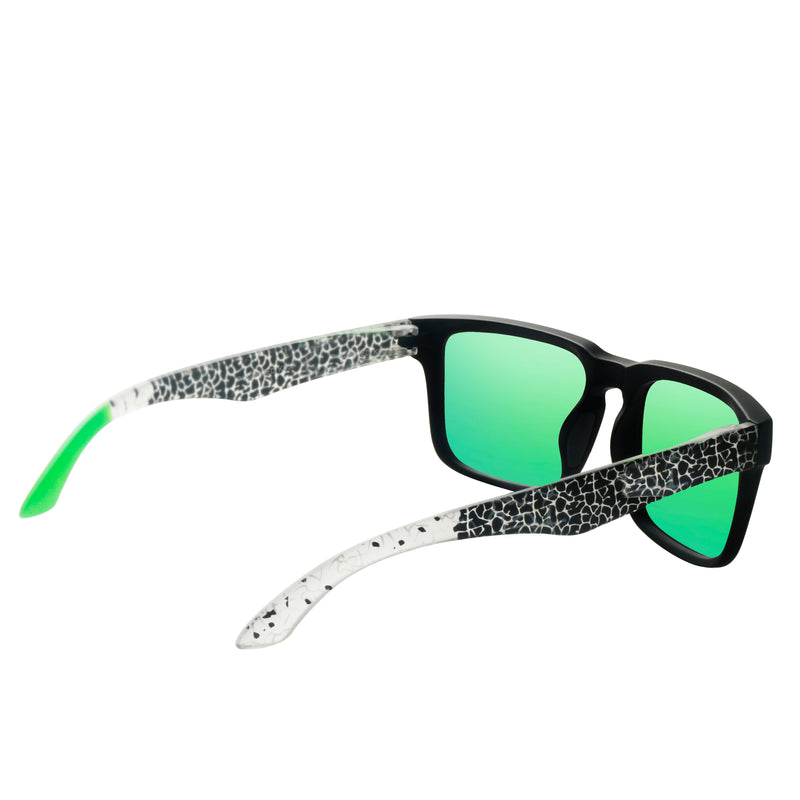 Emillie Rectangle Full frame Acetate Sunglasses