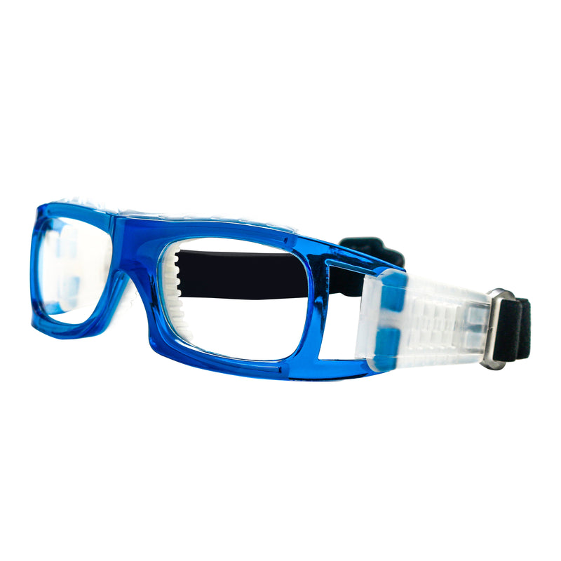 Harlem Rectangle Acetate Basketball Glasses