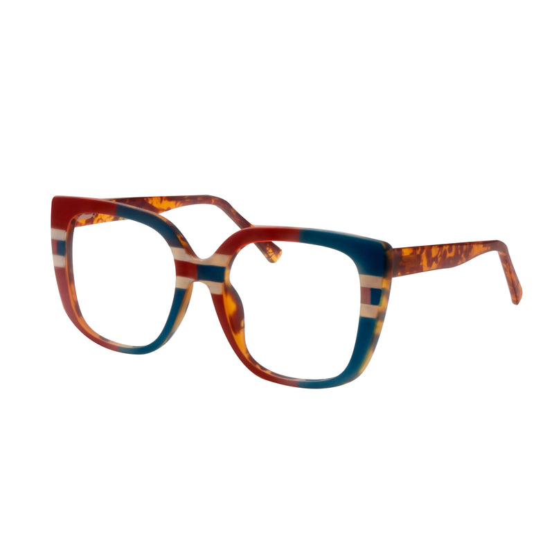 Deborah Geometric Acetate Eyeglasses