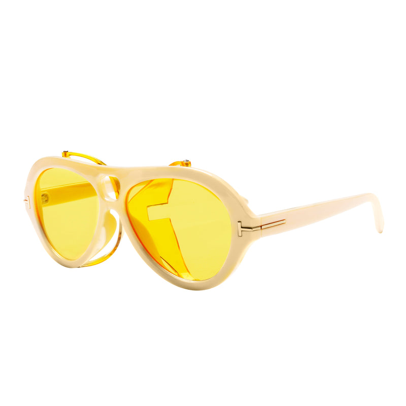 Pierce Oval Sunglasses