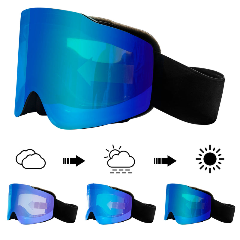 Ezra Prescription Photochromic Ski Goggles